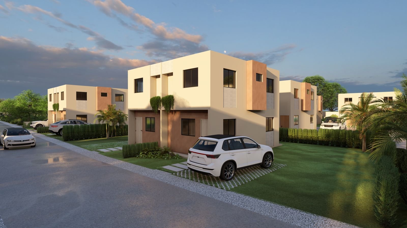 13.- EXTERIOR TOWNHOUSES