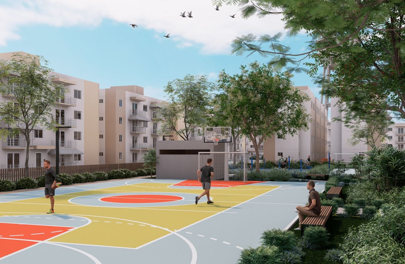 Cancha de Baloncesto