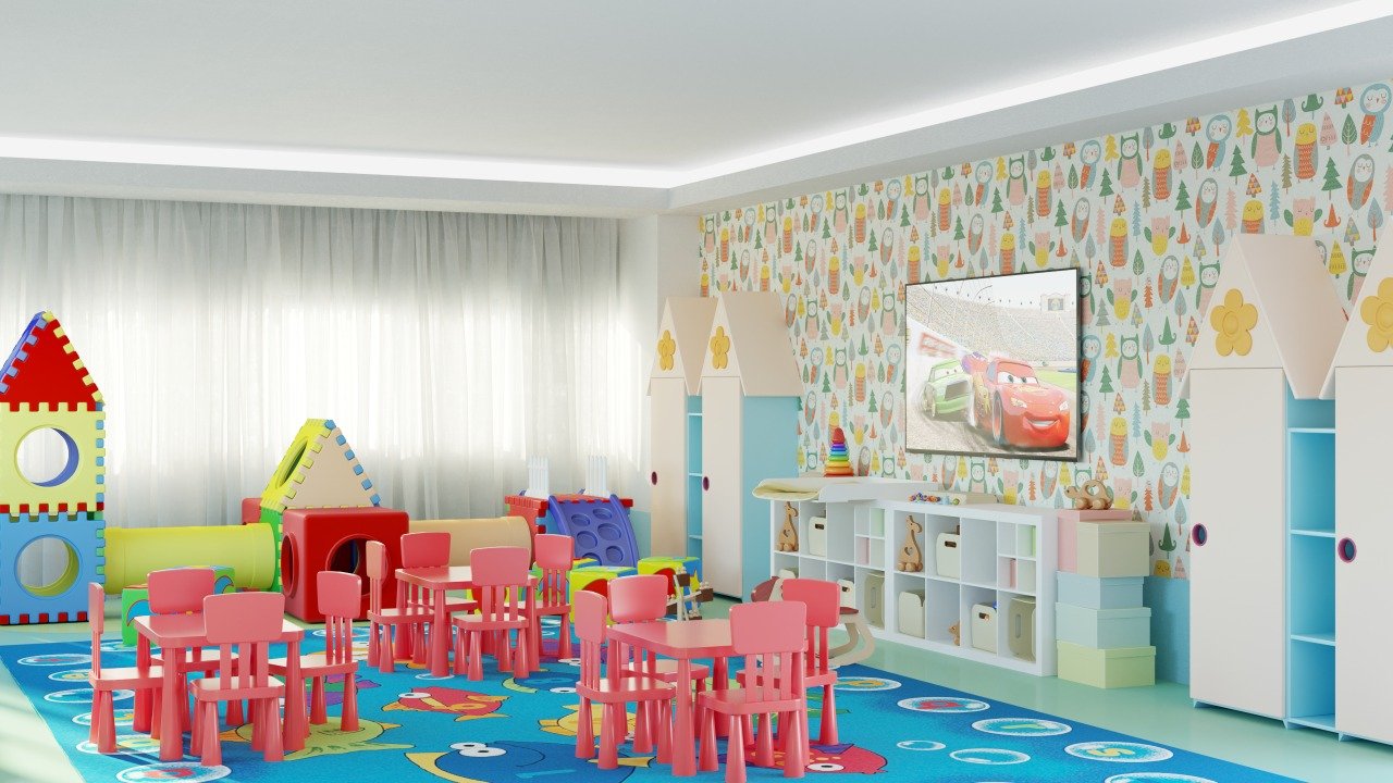 área de juego para niños
