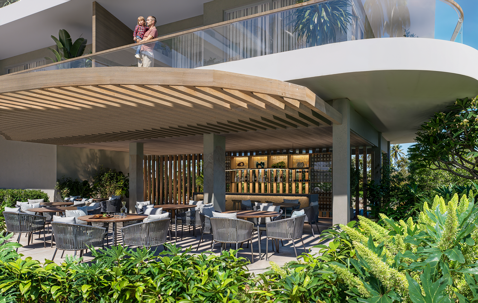Azzure at Coral Golf – Vista Áreas Sociales 01