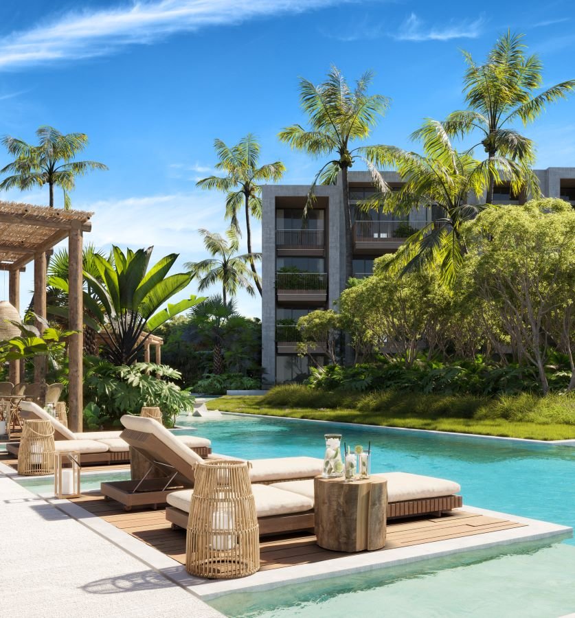 Ansaya – Vista Piscina 1