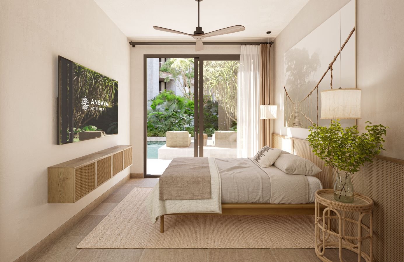 Ansaya — Dormitorio Tipico