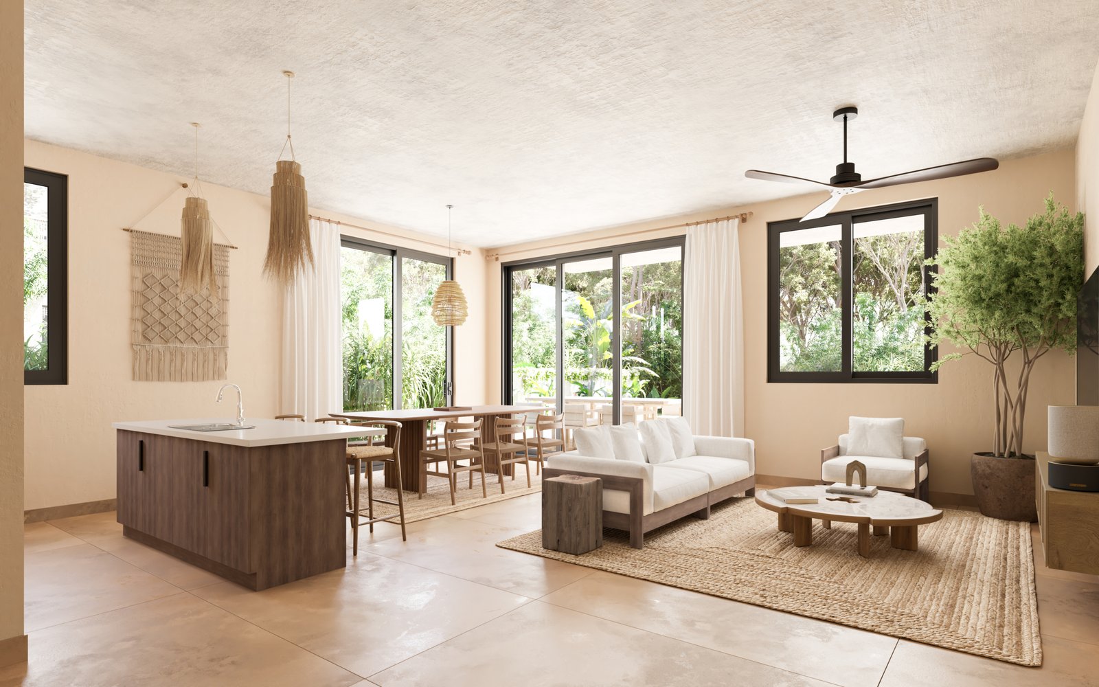 Aldea Park – Villa Tuk_ Sale-Comedor